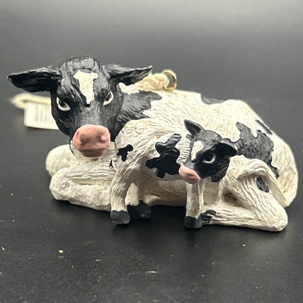 Mama Cow with Babyβ Christmas Tree Ornament
